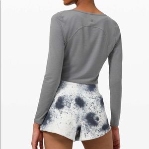 NTW Lululemon crop top- long sleeve